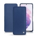 Samsung Galaxy S21 leather case - Bleu frisson
