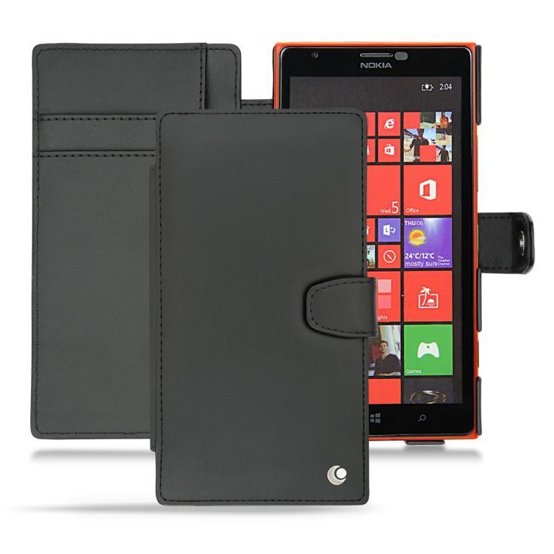 Nokia Lumia 1520  leather case - Noir ( Nappa - Black ) 