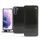 Samsung Galaxy S21 leather case - Onyx ( Black ) 