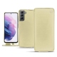Custodia in pelle Samsung Galaxy S21 - Beige ( Nappa - Pantone 7502C ) 
