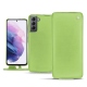 レザーケース Samsung Galaxy S21 - Vert olive ( Nappa - Pantone 578U ) 