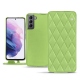 Capa em pele Samsung Galaxy S21 - Vert olive - Couture ( Nappa - Pantone 578U ) 
