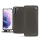 Samsung Galaxy S21 leather case - Anthracite ( Pantone 424C ) 