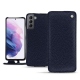 Samsung Galaxy S21 leather case - Cobalt ( Pantone 2766C ) 