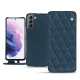 Custodia in pelle Samsung Galaxy S21 - Indigo - Couture ( Pantone 303U ) 
