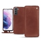 レザーケース Samsung Galaxy S21 - Passion vintage ( Glutton - Red ) 