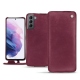 Custodia in pelle Samsung Galaxy S21 - Prune vintage ( Pantone 512C ) 