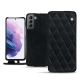 Custodia in pelle Samsung Galaxy S21 - Dark vintage - Couture