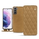 Custodia in pelle Samsung Galaxy S21 - Sable vintage - Couture