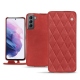 レザーケース Samsung Galaxy S21 - Cerise vintage - Couture
