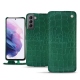 レザーケース Samsung Galaxy S21 - Crocodile pino