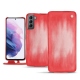 Custodia in pelle Samsung Galaxy S21 - Rose Patine