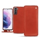 Lederschutzhülle Samsung Galaxy S21 - Arange clouquié