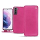 Capa em pele Samsung Galaxy S21 - Rose BB