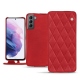 Custodia in pelle Samsung Galaxy S21 - Rouge troupelenc - Couture