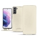 Lederschutzhülle Samsung Galaxy S21 - Blanc PU