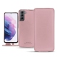 Capa em pele Samsung Galaxy S21 - Rose PU