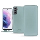 Capa em pele Samsung Galaxy S21 - Bleu Ciel PU