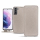 レザーケース Samsung Galaxy S21 - Taupe innocent