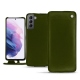 Funda de piel Samsung Galaxy S21 - Vert Veggie