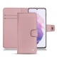 Funda de piel Samsung Galaxy S21 - Rose ( Nappa - Pantone 2365C ) 