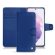 Funda de piel Samsung Galaxy S21 - Bleu océan ( Nappa - Pantone 293C ) 