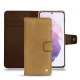 レザーケース Samsung Galaxy S21 - Sable vintage ( Roughtcut - Gaucho#57254 ) 