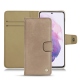 Funda de piel Samsung Galaxy S21 - Taupe vintage ( Pantone 7530C ) 