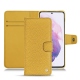 レザーケース Samsung Galaxy S21 - Mimosa ( Pantone 141C ) 