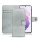 Capa em pele Samsung Galaxy S21 - Platinium ( Pantone 877C ) 