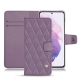 Capa em pele Samsung Galaxy S21 - Lilas - Couture ( Nappa - Pantone 2645U ) 