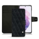 Housse cuir Samsung Galaxy S21 - Dark vintage - Couture