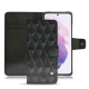 Housse cuir Samsung Galaxy S21 - Onyx - Couture