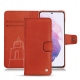 レザーケース Samsung Galaxy S21 - Arange clouquié