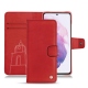 レザーケース Samsung Galaxy S21 - Rouge troupelenc