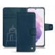 Housse cuir Samsung Galaxy S21 - Blu mediterran