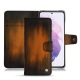 Capa em pele Samsung Galaxy S21 - Marron Patine