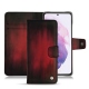 Samsung Galaxy S21 leather case - Rouge Patine