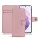 Samsung Galaxy S21 leather case - Rose PU