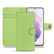 Custodia in pelle Samsung Galaxy S21 - Vert olive PU