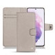 レザーケース Samsung Galaxy S21 - Taupe innocent