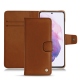 Capa em pele Samsung Galaxy S21 - Marron Veggie