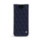 Samsung Galaxy S21 leather pouch - Cobalt - Couture ( Pantone 2766C ) 