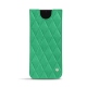 Pochette cuir Samsung Galaxy S21 - Menthe vintage - Couture