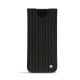Funda de piel Samsung Galaxy S21 - Abaca nero