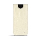 レザーケース Samsung Galaxy S21 - Crocodile milk
