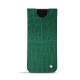 Capa em pele Samsung Galaxy S21 - Crocodile pino
