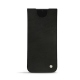 Custodia in pelle Samsung Galaxy S21 - Negre poudro