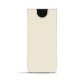 Lederschutzhülle Samsung Galaxy S21 - Blanc PU