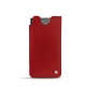 Lederschutzhülle Samsung Galaxy S21 Ultra - Rouge ( Nappa - Pantone 199C ) 